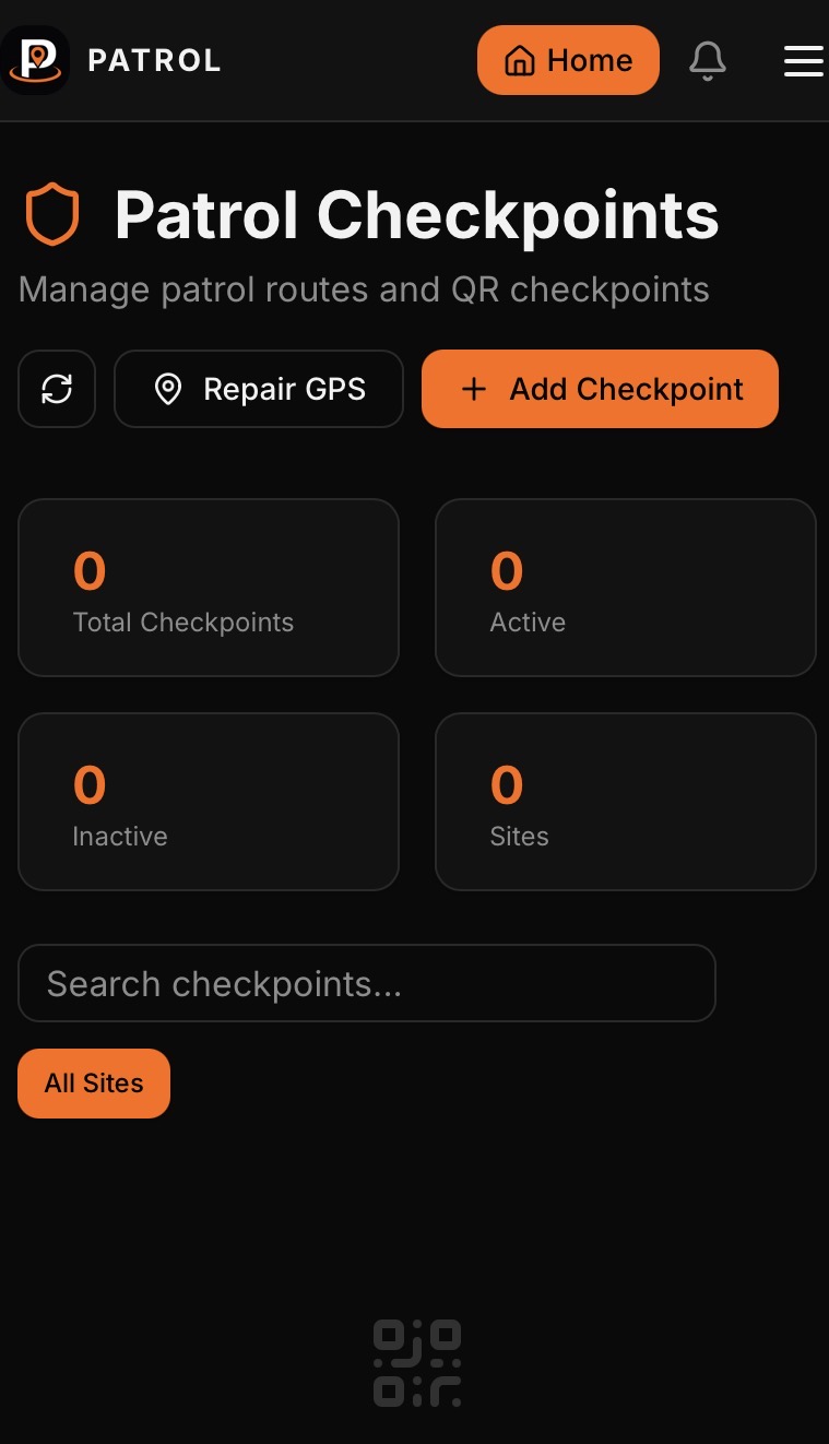 Patrol Checkpoints